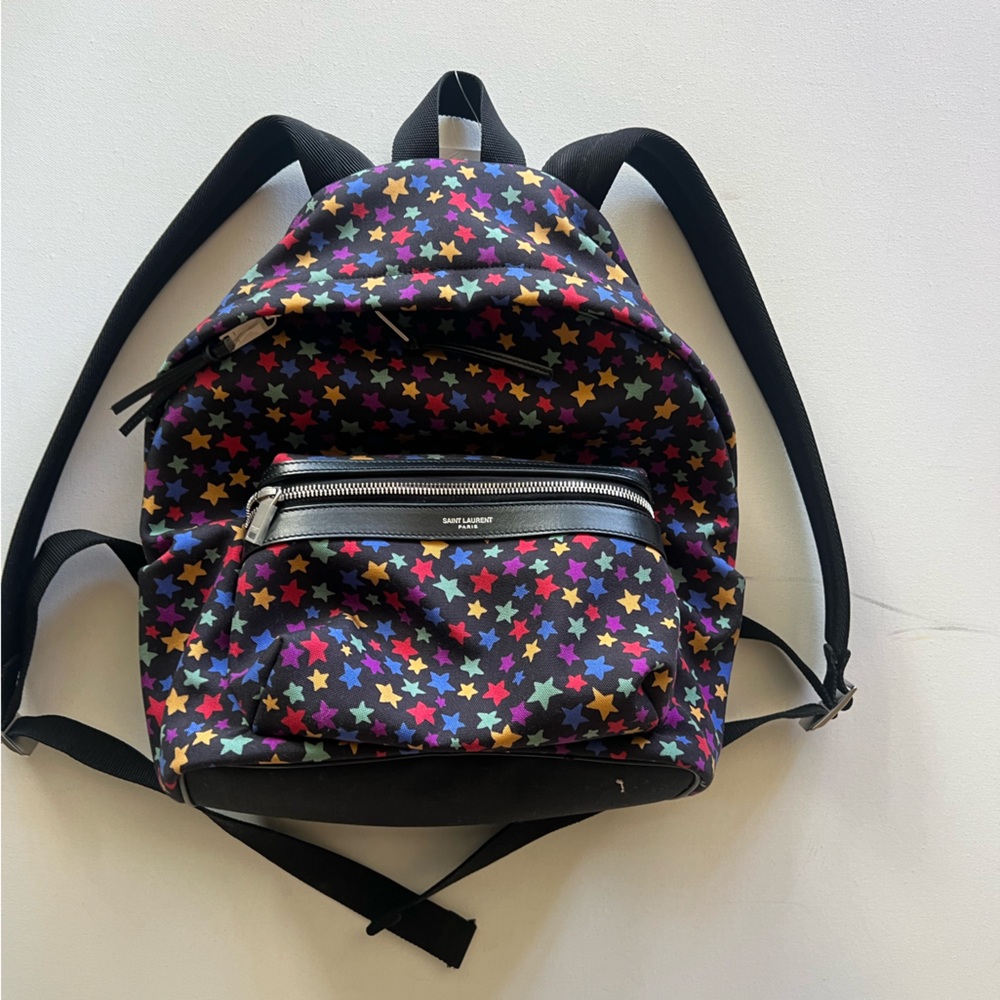 Saint Laurent Small vintage canvas backpack